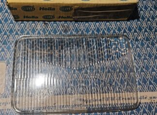 NOS VW K70 HELLA headlight lens