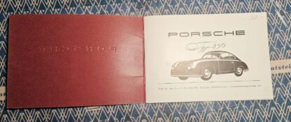 Porsche 356 pre A owner manual - Image 2