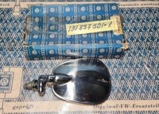 NOS left inox mirror 131857501-1