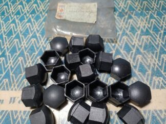 NOS wheel bolt cap 17mm Black 321601173A O1C