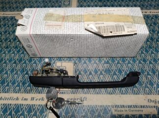 NOS front left door handle with keys 357837205B 357 837 205B