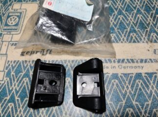 NOS glove box lock trim black 867857929 867 857 929
